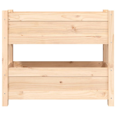 Kukkalaatikko 77x25x66 cm täysi mänty - Vuodevaatteet