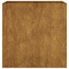 Kukkalaatikko 80x40x80 cm Corten teräs - Vuodevaatteet