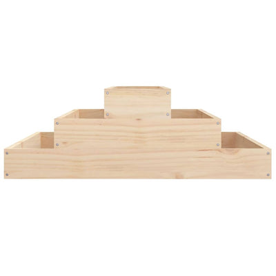 Kukkalaatikko 80x80x27 cm täysi mänty - Vuodevaatteet