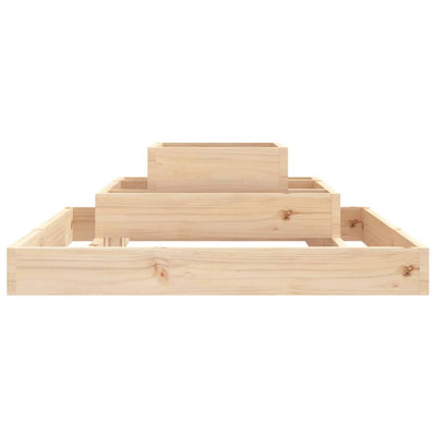 Kukkalaatikko 80x80x27 cm täysi mänty - Vuodevaatteet