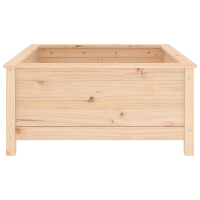 Kukkalaatikko 82,5x82,5x39 cm täysi mänty - Vuodevaatteet