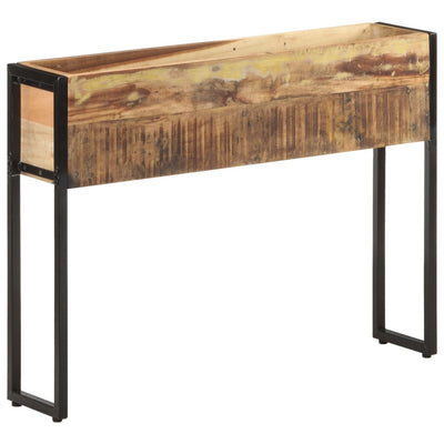 Kukkalaatikko 90x20x68 cm kierrätetty täyspuu - Vuodevaatteet