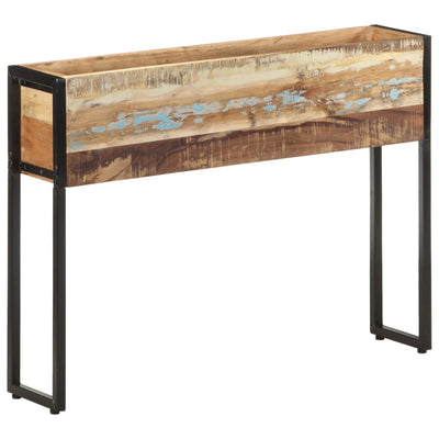 Kukkalaatikko 90x20x68 cm kierrätetty täyspuu - Vuodevaatteet