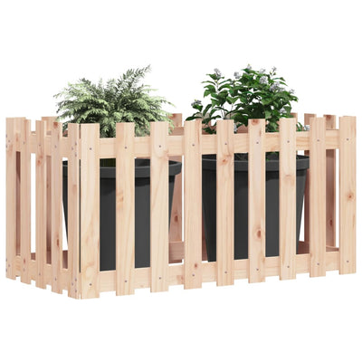 Kukkalaatikko aitamuotoilu 100x50x50 cm täysi mänty - Vuodevaatteet
