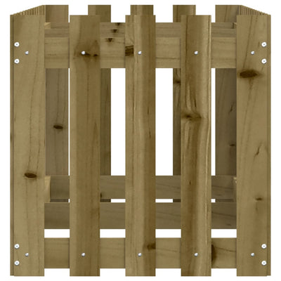 Kukkalaatikko aitamuotoilu 150x50x50 cm kyllästetty mänty - Vuodevaatteet