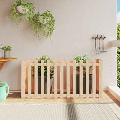 Kukkalaatikko aitamuotoilu 150x50x70 cm täysi mänty - Vuodevaatteet