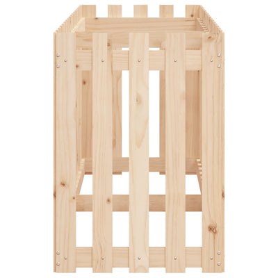 Kukkalaatikko aitamuotoilu 200x50x70 cm täysi mänty - Vuodevaatteet