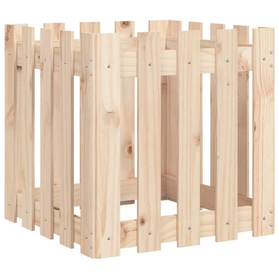 Kukkalaatikko aitamuotoilu 50x50x50 cm täysi mänty - Vuodevaatteet