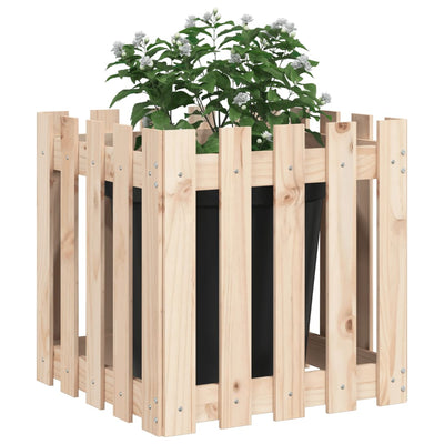 Kukkalaatikko aitamuotoilu 50x50x50 cm täysi mänty - Vuodevaatteet