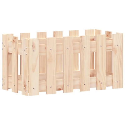 Kukkalaatikko aitamuotoilu 60x30x30 cm täysi mänty - Vuodevaatteet