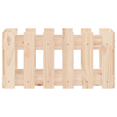 Kukkalaatikko aitamuotoilu 60x30x30 cm täysi mänty - Vuodevaatteet