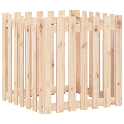 Kukkalaatikko aitamuotoilu 70x70x70 cm täysi mänty - Vuodevaatteet