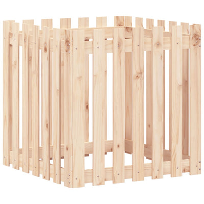 Kukkalaatikko aitamuotoilu 70x70x70 cm täysi mänty - Vuodevaatteet