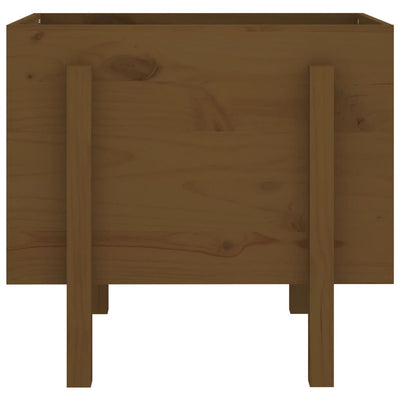 Kukkalaatikko hunajanruskea 62x50x57 cm täysi mänty - Vuodevaatteet