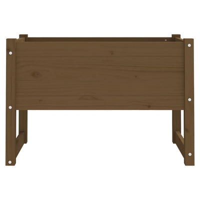 Kukkalaatikko hunajanruskea 78x40x52 cm täysi mänty - Vuodevaatteet