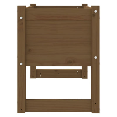 Kukkalaatikko hunajanruskea 78x40x52 cm täysi mänty - Vuodevaatteet