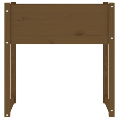 Kukkalaatikko hunajanruskea 78x40x81 cm täysi mänty - Vuodevaatteet
