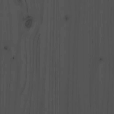 Kukkalaatikko hyllyllä harmaa 111,5x34,5x81 cm täysi mänty - Vuodevaatteet