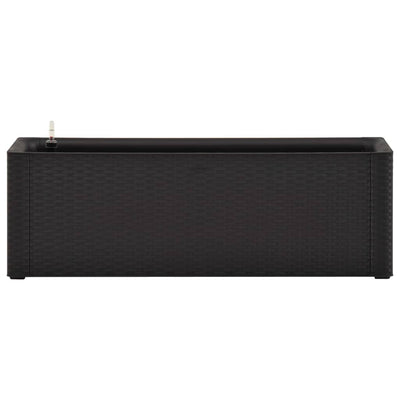 Kukkalaatikko itsekastelujärjestelmällä antrasiitti 100x43x33cm - Vuodevaatteet