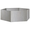 Kukkalaatikko ruoste 138x120x45 cm Corten teräs - Vuodevaatteet