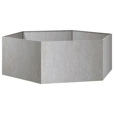 Kukkalaatikko ruoste 138x120x45 cm Corten teräs - Vuodevaatteet