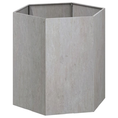 Kukkalaatikko ruoste 40x40x45 cm Corten teräs - Vuodevaatteet
