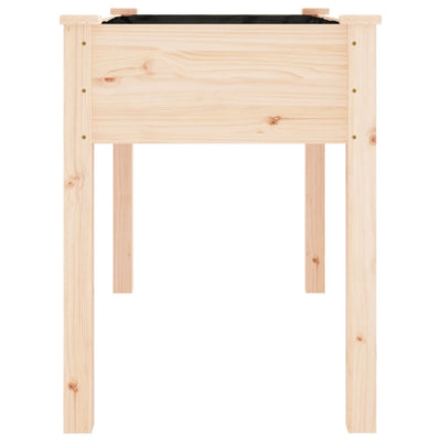 Kukkalaatikko vuorauksella 118x59x76 cm täysi kuusi - Vuodevaatteet