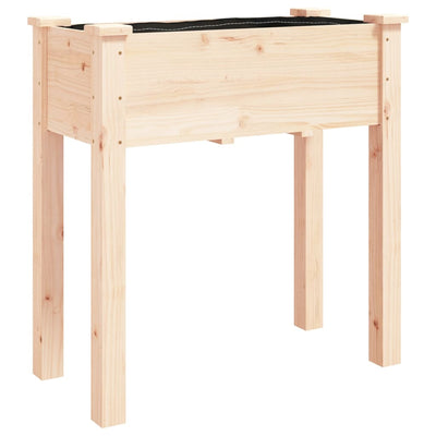 Kukkalaatikko vuorauksella 71x37x76 cm täysi kuusi - Vuodevaatteet