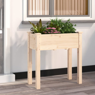 Kukkalaatikko vuorauksella 71x37x76 cm täysi kuusi - Vuodevaatteet