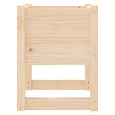 Kukkalaatikot 2 kpl 40x40x52,5 cm täysi mänty - Vuodevaatteet