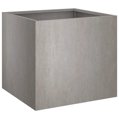 Kukkalaatikot 2 kpl 49x47x46 cm Corten teräs - Vuodevaatteet