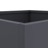 Kukkalaatikot 2 kpl antrasiitti 32x30x29cm kylmävalssattu teräs - Vuodevaatteet