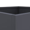 Kukkalaatikot 2 kpl antrasiitti 49x47x46cm kylmävalssattu teräs - Vuodevaatteet