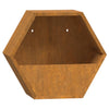 Kukkalaatikot 2 kpl ruoste Corten teräs 30x10x25 cm - Vuodevaatteet