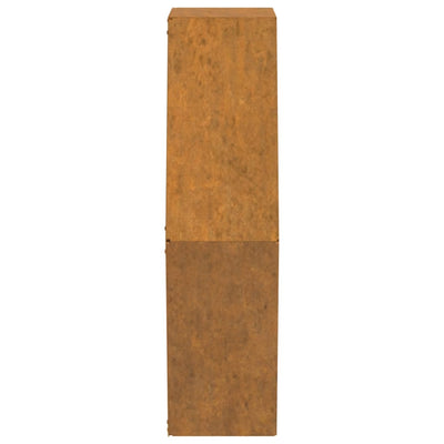 Kukkalaatikot 2 kpl ruoste Corten teräs 46x10x40 cm - Vuodevaatteet