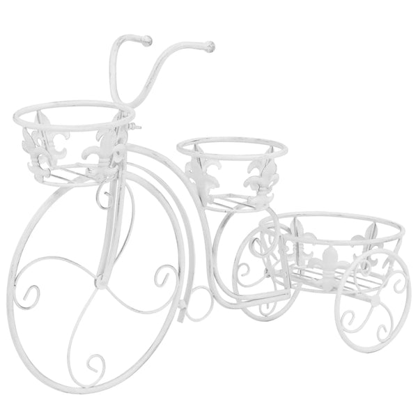 Kukkateline polkupyörän muotoinen vintagetyylinen metalli