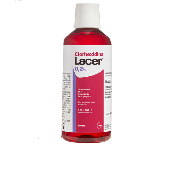 Lacer Chlorhexidine Mouthwash 0.2% 500 Ml | Vuodevaatteet.fi