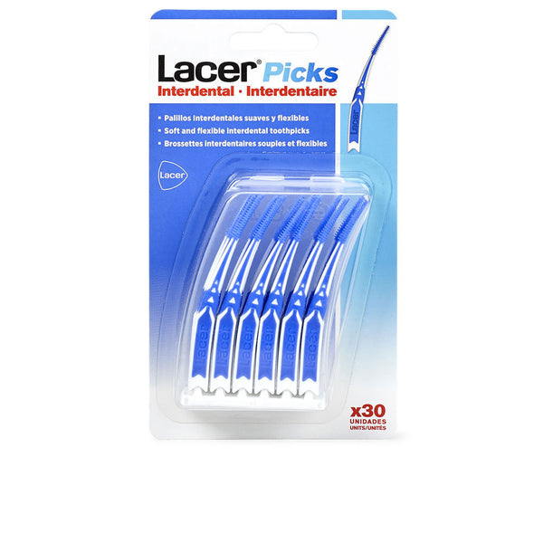 Lacer Interdental picks hammastikkuja 30 kpl | Vuodevaatteet.fi