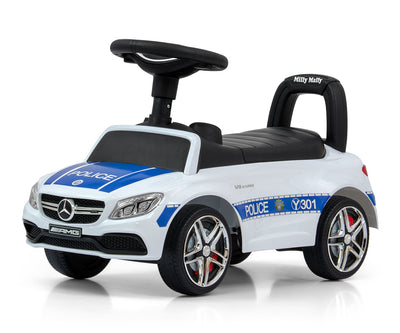 Lasten potkuauto Mercedes-Amg C63 Coupe Poliisi - Vuodevaatteet.fi