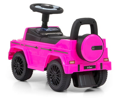 Lasten potkuauto Mercedes G350D Pinkki S - Vuodevaatteet.fi