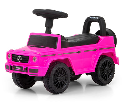 Lasten potkuauto Mercedes G350D Pinkki S - Vuodevaatteet.fi