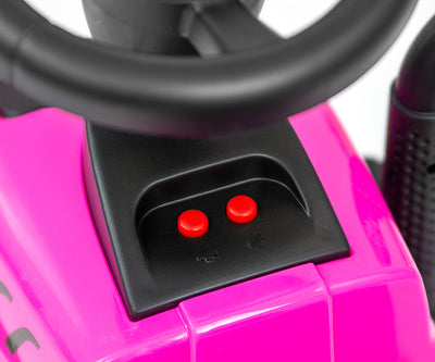 Lasten Potkuauto New Holland T7 Traktori Pinkki - Vuodevaatteet.fi