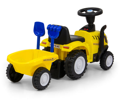 Lasten potkutraktori New Holland T7 Keltainen - Vuodevaatteet.fi