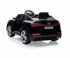 Lasten sähköauto - Audi E-Tron Sportback 4X4 Musta - Vuodevaatteet.fi