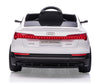 Lasten sähköauto - Audi E-Tron Sportback 4X4 Valkoinen - Vuodevaatteet.fi