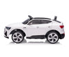 Lasten sähköauto - Audi E-Tron Sportback 4X4 Valkoinen - Vuodevaatteet.fi