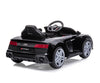 Lasten sähköauto - Audi R8 Spyder Musta - Vuodevaatteet.fi