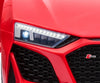 Lasten sähköauto - Audi R8 Spyder Punainen - Vuodevaatteet.fi