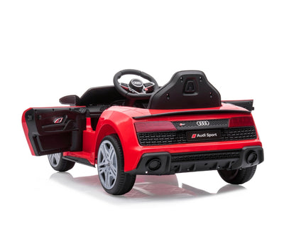 Lasten sähköauto - Audi R8 Spyder Punainen - Vuodevaatteet.fi