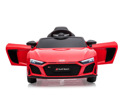 Lasten sähköauto - Audi R8 Spyder Punainen - Vuodevaatteet.fi